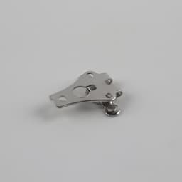 Крючки пришивные для брюк, железо, 2×1.5 см, 2 шт., цвет серебряный