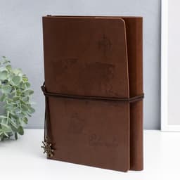 Фотоальбом на кольцах 20 листов «Морское путешествие», кожзам, 27.5×19.5 см