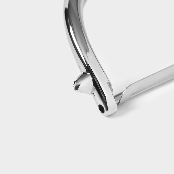 Овощечистка Доляна «Идея», нержавеющая сталь, чёрная