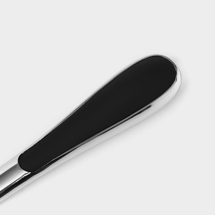 Овощечистка Доляна «Идея», нержавеющая сталь, чёрная