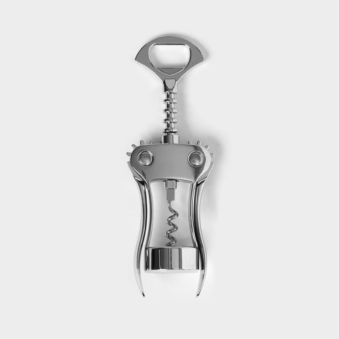 Штопор для вина Magistro Volt, h=18.5 см, серебристый