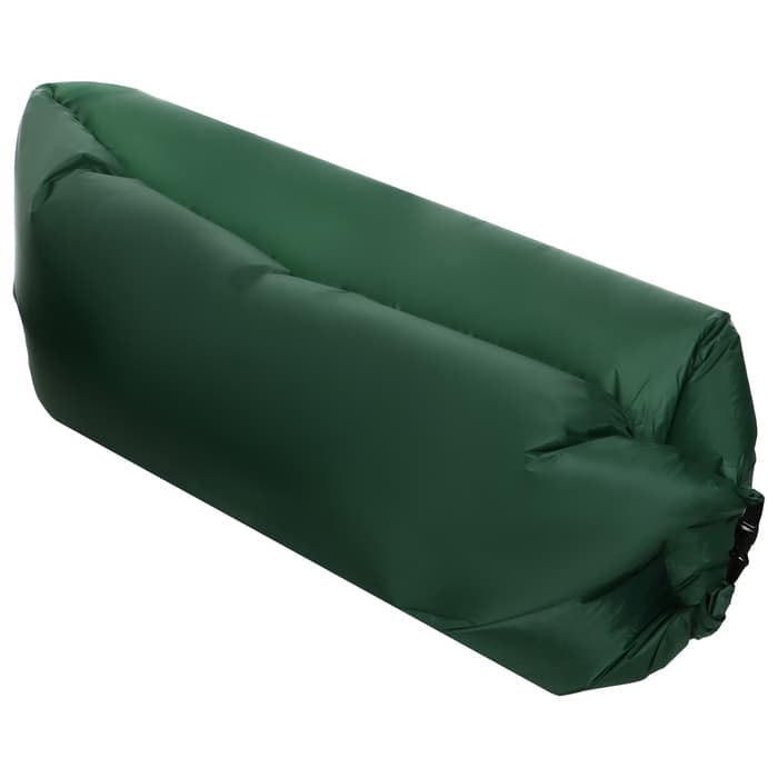 Надувной диван maclay, 190Т, 180×70×45 см, оливковый