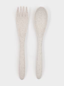 Ланч - бокс для еды Доляна, 3 секции, приборы, 1.3 л, 15.5×7.5×21.5 см, пластик, синий