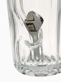 Стакан непробиваемый «Разводной ключ», граненый, 250 мл