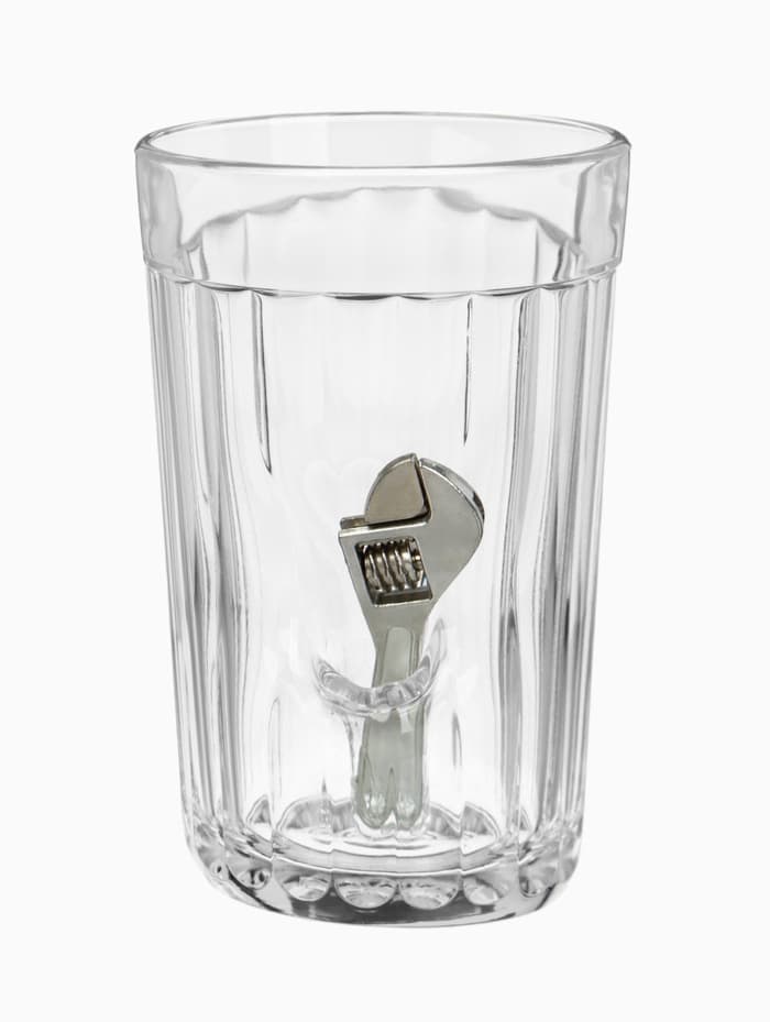 Стакан непробиваемый «Разводной ключ», граненый, 250 мл