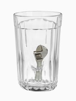 Стакан непробиваемый «Разводной ключ», граненый, 250 мл