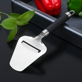 Нож для сыра Доляна Venus, 23×8 см, нержавеющая сталь, чёрный