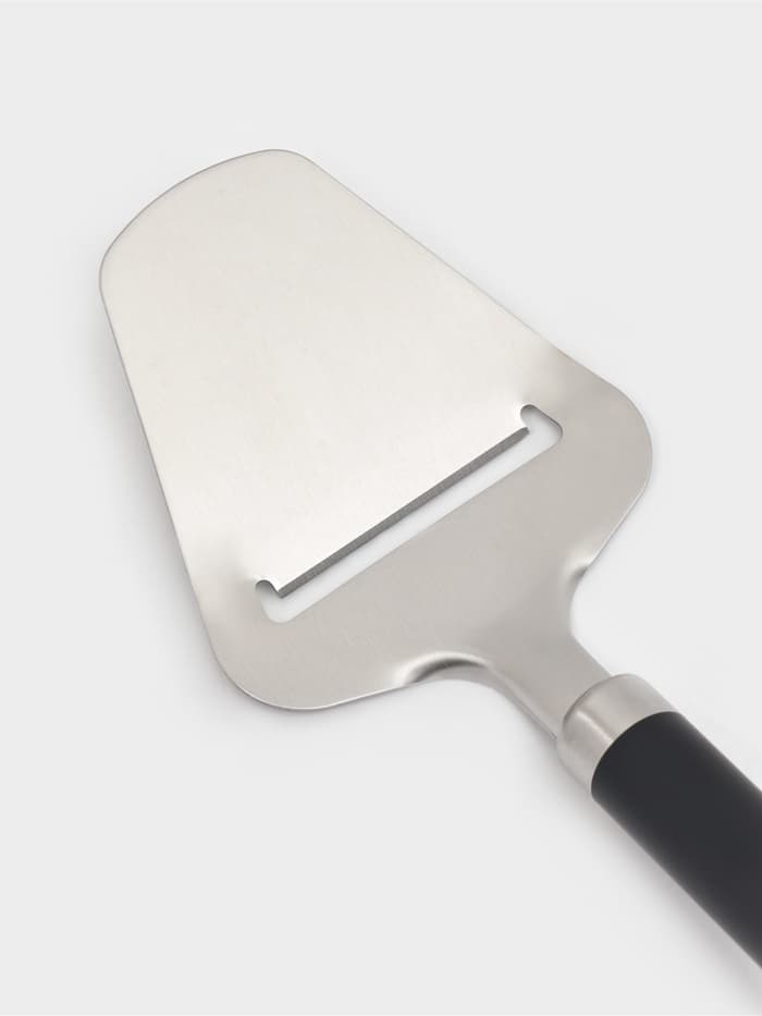 Нож для сыра Доляна Venus, 23×8 см, нержавеющая сталь, чёрный