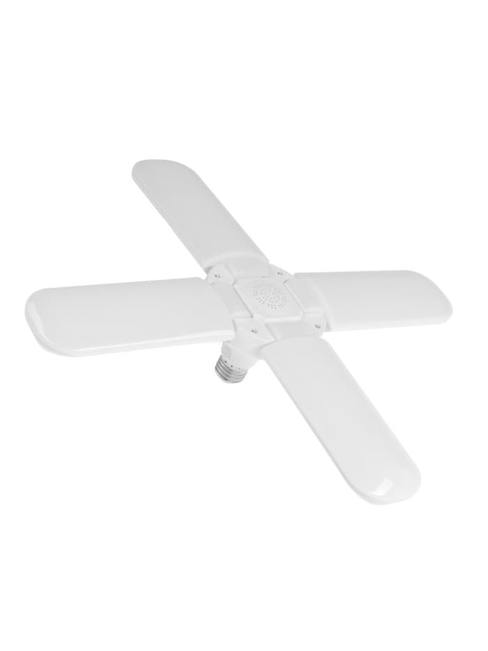 Фитолампа для растений, светодиодная, E27, 32 Вт, IP20, 220 В, 180°, четырёхлепестковая, складная, мультиспектральная