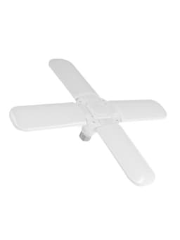 Фитолампа для растений, светодиодная, E27, 32 Вт, IP20, 220 В, 180°, четырёхлепестковая, складная, мультиспектральная