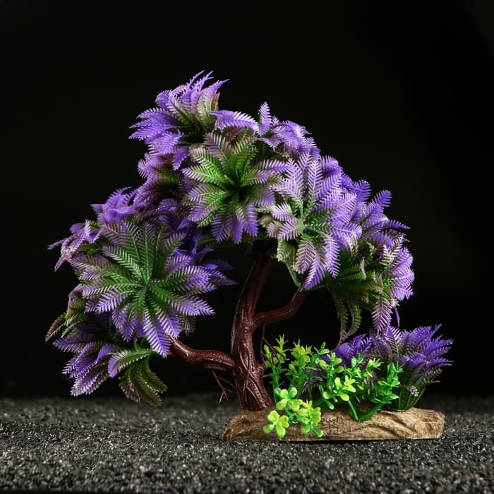 Растение для аквариума и террариума, 11×21 см