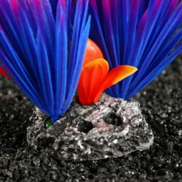 Растение для аквариума и террариума, 18×10×11.5 см, красно-фиолетовый