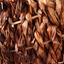 Корзина плетёная для хранения Neith, бамбуковая, бежевая, набор 3 шт.