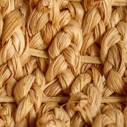 Корзина плетёная для хранения, бамбук, овальная, бежевая, набор 3 шт.