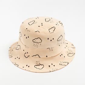 Панама детская MINAKU «Облака», размер 46, бежевая