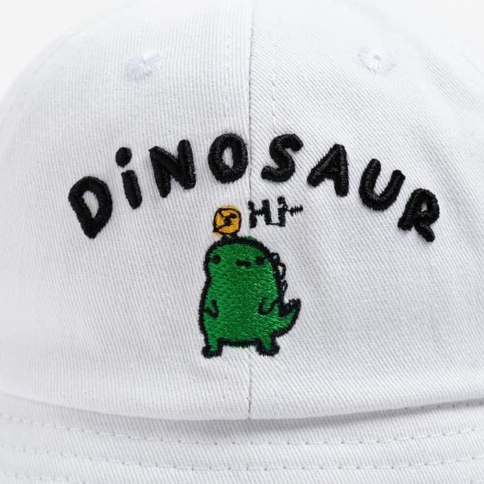 Панама для мальчика MINAKU: Dinosaur, размер 48, белая