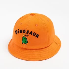 Панама для мальчика MINAKU: Dinosaur, размер 48, оранжевая