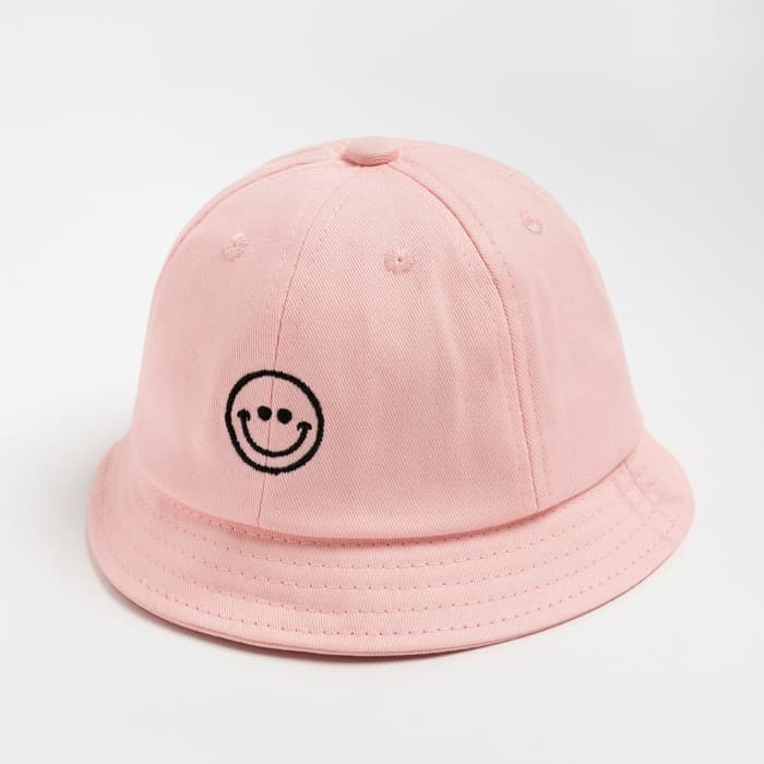 Панама детская MINAKU «Смайл», размер 48, розовая