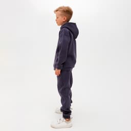 Костюм для мальчика с начёсом: худи, брюки, MINAKU: Basic Line KIDS, серый, рост 110 см