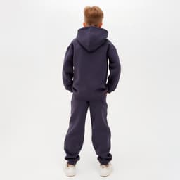 Костюм для мальчика с начёсом: худи, брюки, MINAKU: Basic Line KIDS, серый, рост 110 см