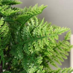 Искусственный цветок в горшке «Морковник», 9×30 см, кашпо h=8.5 см, d=9 см