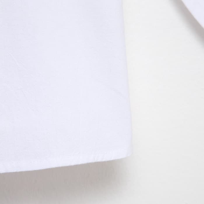 Блузка для девочки MINAKU: Cotton collection, белая, рост 152 см