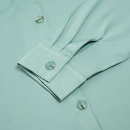 Платье миди женское MINAKU: Casual collection, зелёное, размер 44