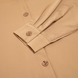 Платье миди женское MINAKU: Casual collection, бежевое, размер 50