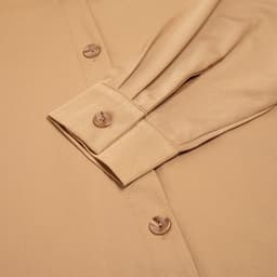 Платье миди женское MINAKU: Casual collection, бежевое, размер 52