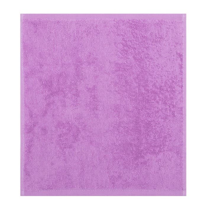 Полотенце махровое «Этель» Happy together, 30×30 см, 100% хлопок, сиреневое