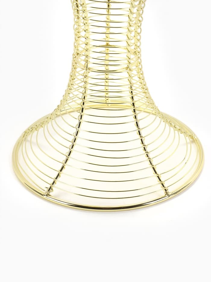 Подставка для шапок анатомическая 19.5×19.5×40 см, цвет золото