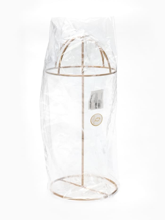 Подставка для шапок декоративная, 16×16×36 см, цвет золото