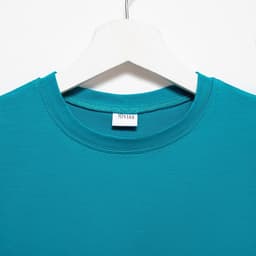 Футболка детская MINAKU: Basic line kids, бирюзовая, рост 116 см
