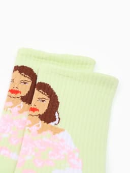 Набор подарочный KAFTAN Love, термос, носки 3 пары, размер 36-39 (23-25 см), открытка