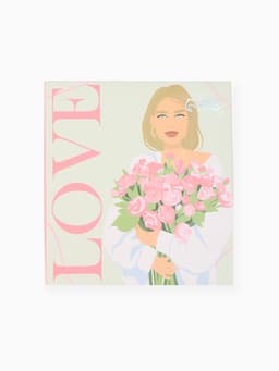 Набор подарочный KAFTAN Love, термос, носки 3 пары, размер 36-39 (23-25 см), открытка
