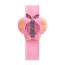 Часы наручные детские «Бабочка», ремешок силикон, розовые, от батареек LR41 (AG3)