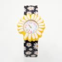 Часы наручные детские «Ромашка», кварцевые, ремешок силикон, от батареек LR41 (AG3)