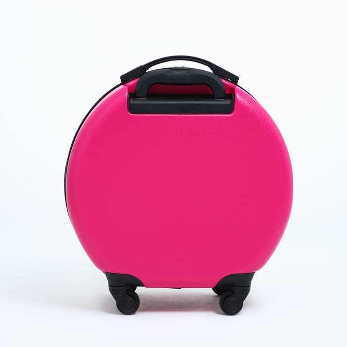 Чемодан детский 33 л (S), отдел на молнии, фуксия