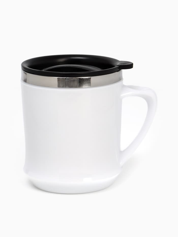 Термокружка, 350 мл, «Вдохновение», сохраняет тепло 3 ч, белая