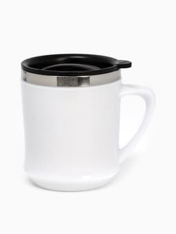 Термокружка, 350 мл, «Вдохновение», сохраняет тепло 3 ч, белая