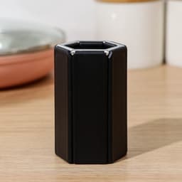 Подставка для горячего складная Доляна, d=19 см, чёрная