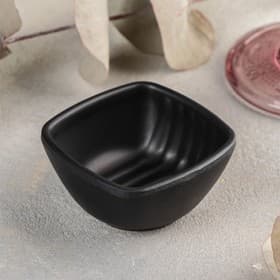 Соусник «Чёрный Восток», 70 мл, 6.6×3.4 см, пластик, чёрный