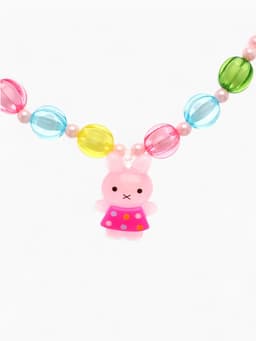 Набор детских украшений Выбражулька «Зайчики», 9 предметов: ободок, 2 резинки, 2 заколки, клипсы, кулон, браслет, кольцо, МИКС