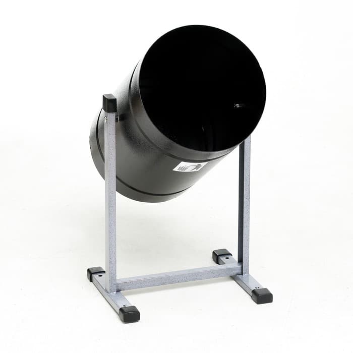 Урна для мусора «Уралочка Бюджет», уличная, 21 л, 35×55×26.5 см, бак 0.6 мм, чёрная