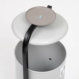 Урна для мусора «Космос», уличная, с пепельницей, 21 л, 32×82.5×28.5 см, бак 0.6 мм, серая