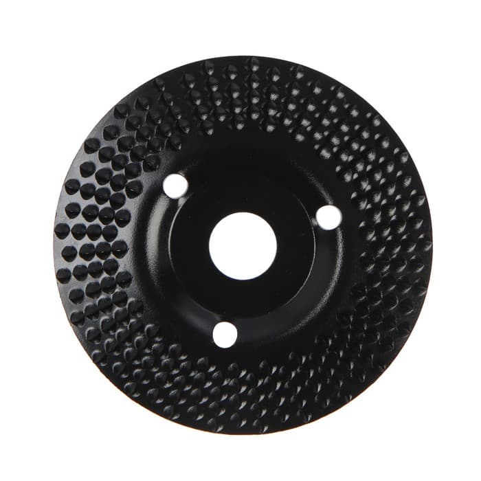 Чашка обдирочная для УШМ ТУНДРА, по дереву, плоская, пильная, 125×22 мм