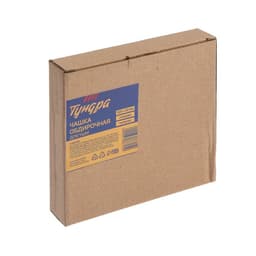 Чашка обдирочная для УШМ ТУНДРА, по дереву, плоская, пильная, 125×22 мм