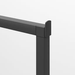 Вешало напольное без выноса 90×50×150 см, чёрное