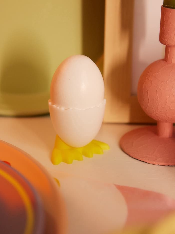 Подставка под яйцо всмятку «Утиные истории», пластик, 5.5×4.5×4.5 см