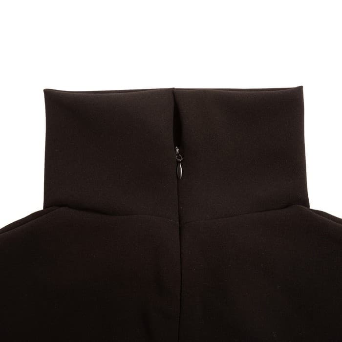 Платье мини женское MINAKU: Green trend, чёрное, размер 48